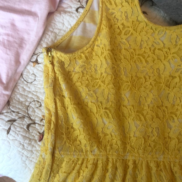 Springtime Yellow Dress - Picture 3 of 6